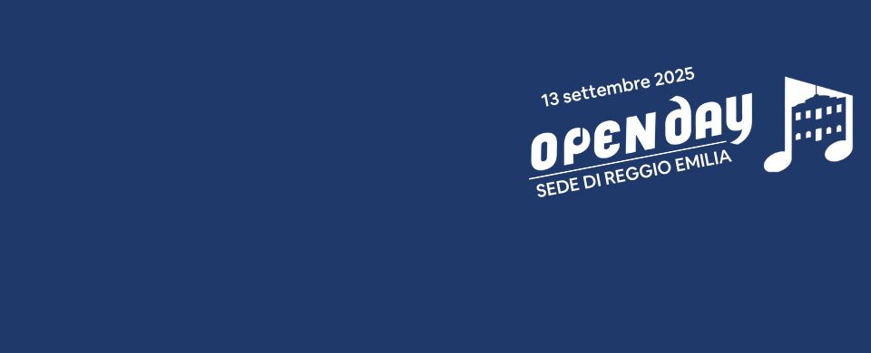 OPEN DAY REGGIO EMILIA 25-26